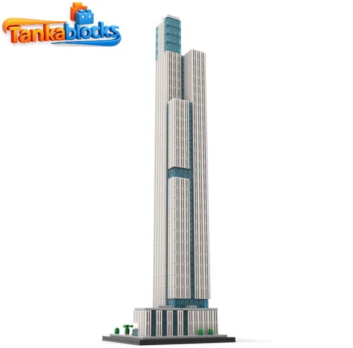 MOC-241968 Tower 1 at Nanjing Financial City Building blocks 3212pcs Toy Gift