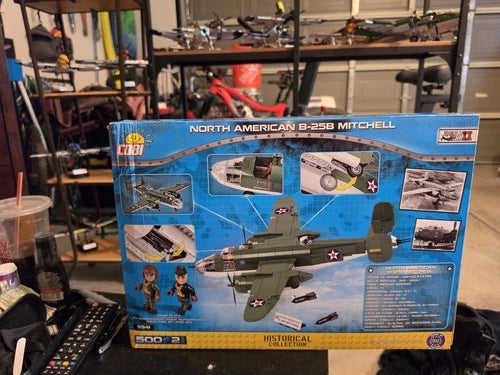 COBI Historical Collection North American B-25B Mitchell Set 5541 500 pcs WWII
