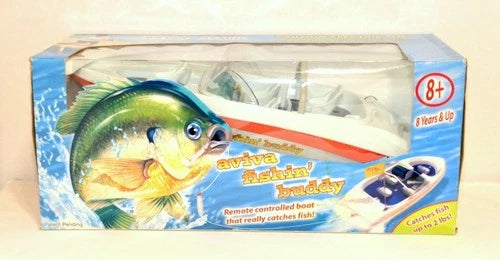 Aviva Fishin’ Buddy Remote Control RC Boat - New
