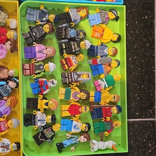 LEGO Minifigures Bulk 100pc Assorted Minifigures w/ Accessories & Animals Age 4+