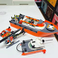 742pcs Coast Guard Rescue Boat Building Blocks MOC 60504 Toy New Sealed (bagged)