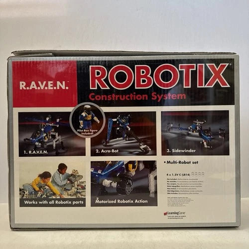 Robotix Construction System R.A.V.E.N. Learning Curve NEW RARE
