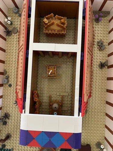 Bible Bricks Sanctuary Wilderness Tabernacle 596pc Leg.0 Compatible Bible toys