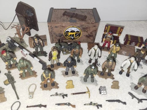 Call of Duty Mega Construx World War II WW2 Sets & Figure Lot Heroes Etc