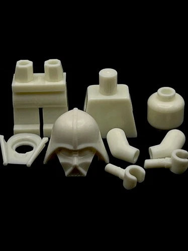 Lego Star Wars Glow In The Dark Darth Vader Monochrome Prototype Misprint Rare
