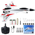 SU27 2.4G RC Glider Airplane with 2 Batteries Foam Flying Model Aircraft for Kid