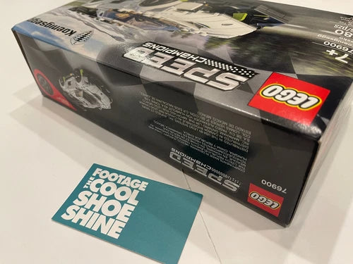 LEGO SPEED CHAMPIONS KOENIGSEGG JESKO WHITE GREY 280 PIECES 76900 NISB