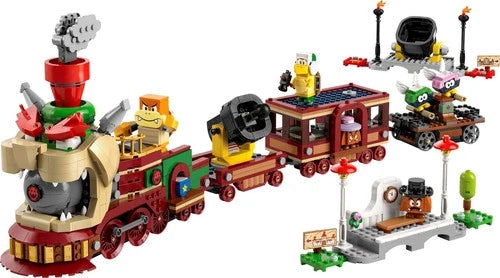 MEOW 71437 Super Mario The Bowser Express Train Complete No Box