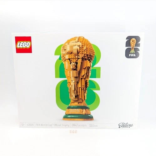 FIFA World Cup Official Trophy LEGO Building Set World Cup Soccer BRAND NEW