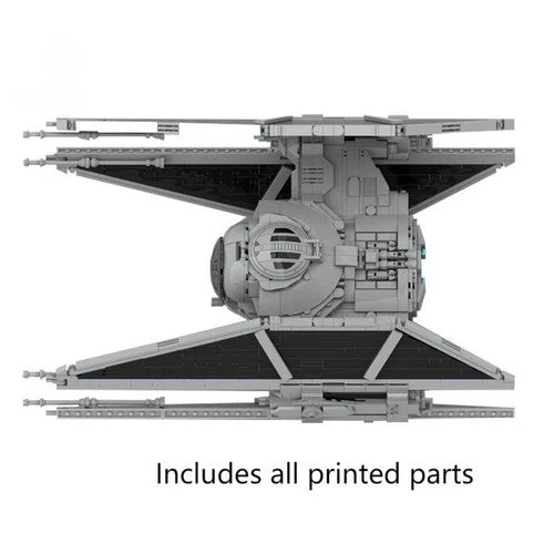 Modubrix MOC Sci-Fi Fighter Aircraft Building Blocks Set 1300pcs