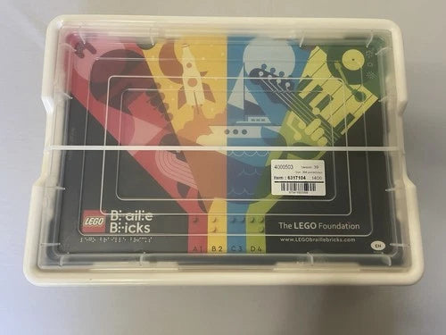 New Lego Braille Bricks English 4000503 Building Toy 304 pcs Ages 4+ 6317104