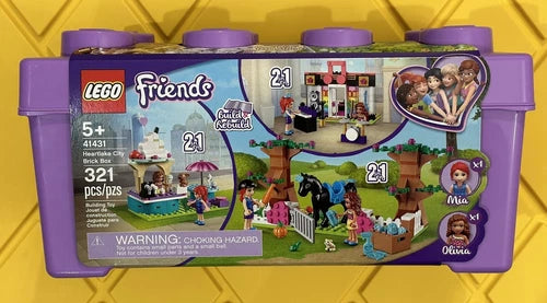 New LEGO 41431 Friends Heartlake City Brick Box 2 in 1