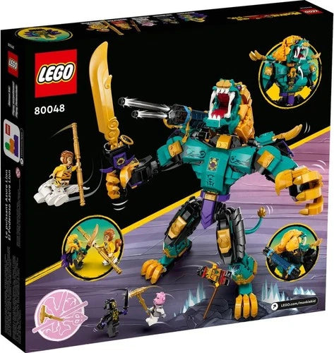 Lego Monkie Kid 80048 The Mighty Azure Lion NISB 789pcs 5 minifigs RETIRED