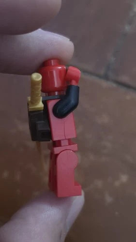 MEOW Deadpool Minifigure with Weapons, Set 6866, Marvel Sh0032 Sh032 Authentic