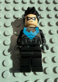 MEOW Nightwing! - White Eye Holes and Blue Chest Symbol DAMAGED!!! SEE PICS!