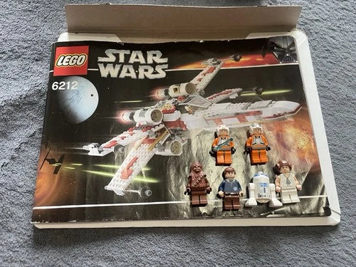 LEGO Star Wars 6212 X-wing Fighter 437pc Complete Set w/ Box Limited Edition