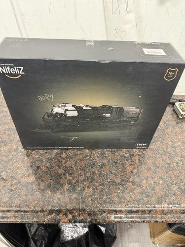 Nifeliz Big Boy Steam Locomotive Building Block Set 1818 PCS NF10263 Open Box