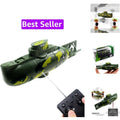 Mini RC Submarine Remote Control Boat Ship Military Model Electronic Water To...