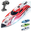 Red RC Boat TX126-12 Inch Remote Control Boat for Lakes and Pools