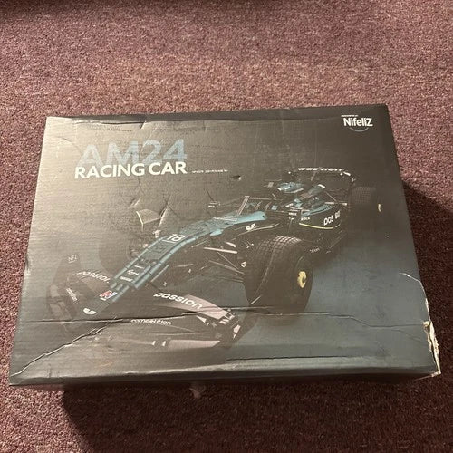Nifeliz AM24 Formula 1 Racing Car Building Set - New Damaged Box
