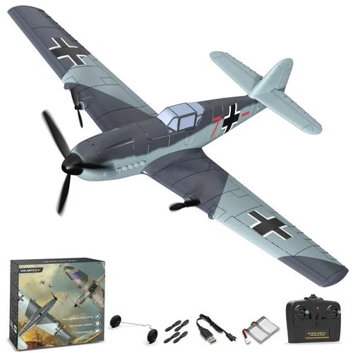 RC Plane 3 Channel Remote Control Airplane Fighter Toys, 2.4GHz 6-axis Gyro S...