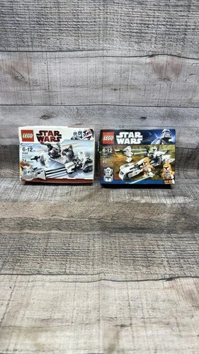 Lego 7913 Clone Trooper Battle Pack & 8084 Snowtrooper Battle Pack Sealed *READ*