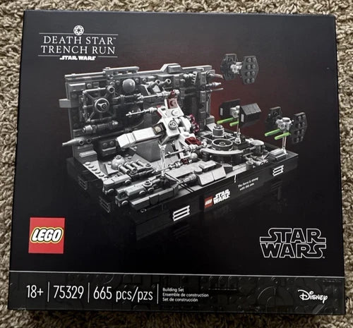 LEGO Star Wars: Death Star Trench Run Diorama 75329 Retired Sealed Free Shipping