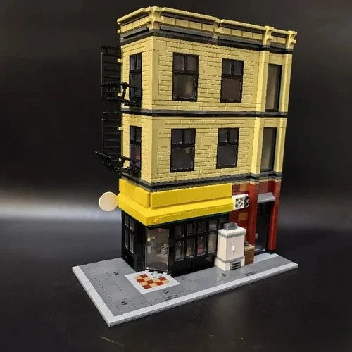 MOC Spider-Man Upgrade Deli Apartment of set 76311 Building Blocks 1211pcs