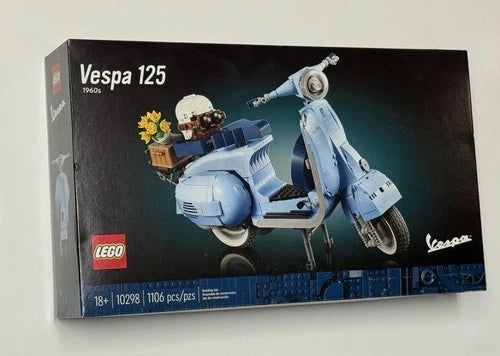 NEW LEGO Icons Vespa 125 Scooter Model Building Kit 10298 - RETIRED