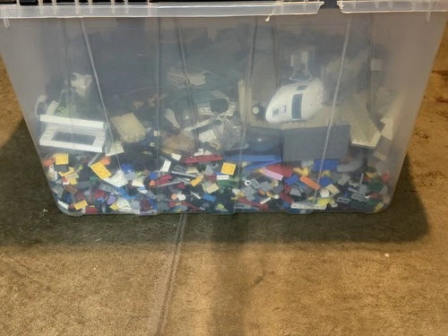 Lego Lot 16 Pounds Random Mixed Pieces Vintage Modern DC Star Wars Bulk lot 2/3