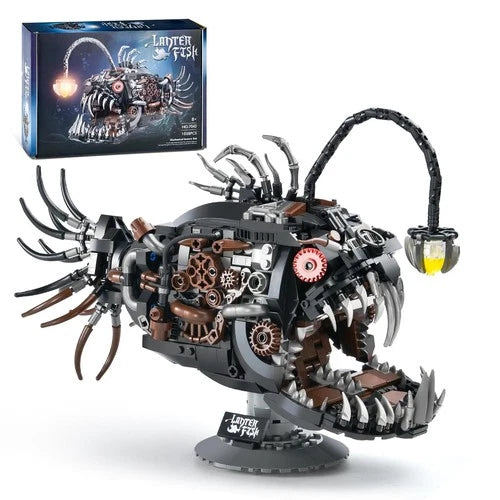 Mechanical Fish Building Set - STEM Toy for Ages 8-14, Creative Engineering Kit