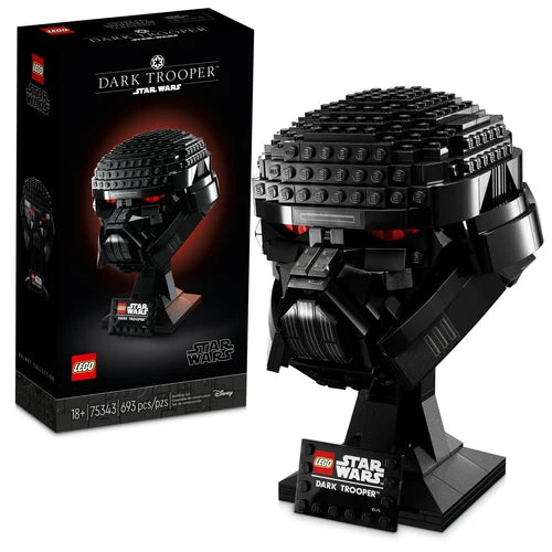 LEGO Star Wars: Dark Trooper Helmet (75343) BRAND NEW, SEALED Set for Collectors