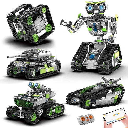 HPROMOT STEM Robot Building Kit for Kids Ages 8-16 \| 757 PCS 5-In-1 APP & Remote