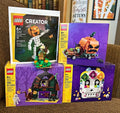 LEGO Lot of 4 Halloween Sets! NEW Factory Sealed + FREE Autumn Mini-Build! 🎃