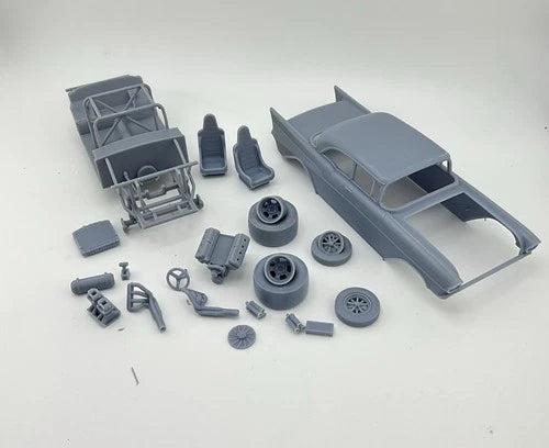 57 Chevy Gasser Easy build kit 1/25