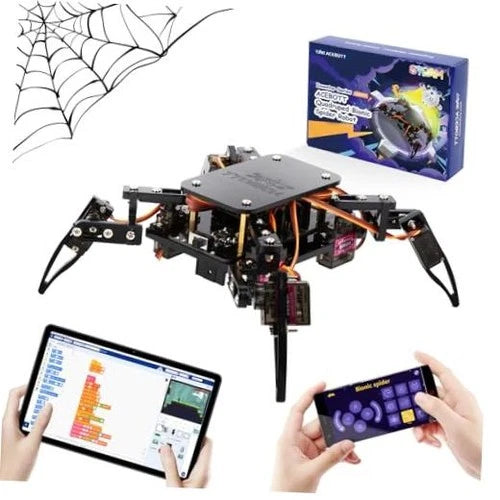 Science Kits Spider Robot Building Kit STEM Crawling Robot Gifts for Kids