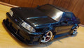 For Traxxas 4TEC Car BODY Shell FORD MUSTANG FOX Include WHEELS \*Unpainted\*