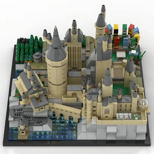 MOC-25280 Iconic Castle Micro Architecture 1347 Pieces Building Blocks Set
