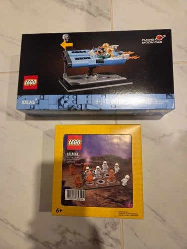 LEGO Space Tic Tac Toe 6533583 & flying moon car 40789 GWP Brand New/Sealed lot