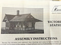 TK Models HO Victorian Station and Tower kits (#HO-7 & #HO-8), NIB, Unopened