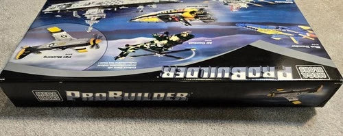 Mega Bloks ProBuilder P-51 Mustang 9772 Building Set Brand New Unopened