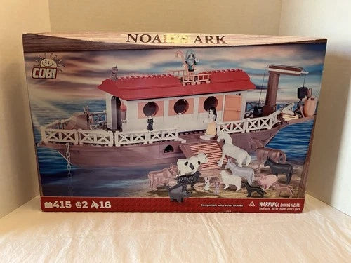 Noah’s Ark Cobi 415 Piece Building Set Compatible With Other Brands