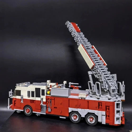 MOC 133201 New York Ladder 102 Bedford Express Building blocks set 1276pcs