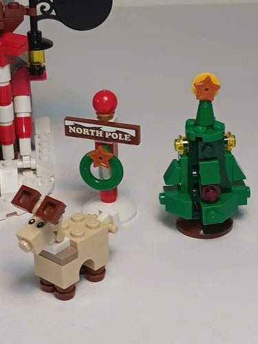 LEGO 10245 Santa's Workshop Winter Village - Incomplete w/ Spares & Separator