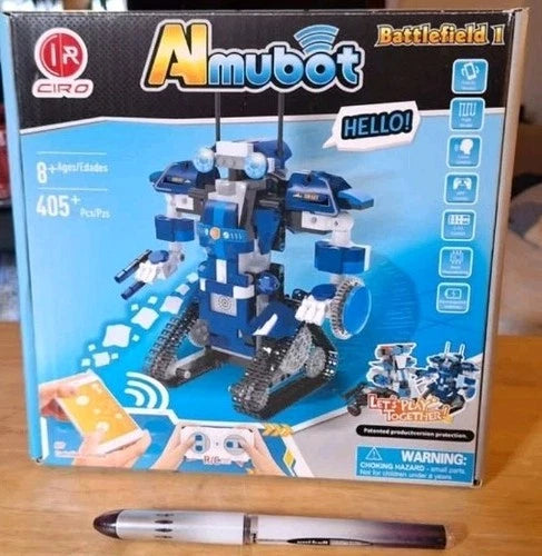 CIRO Almubot Battlefield I, Remote Controlled Robot Building Kit (STEM)