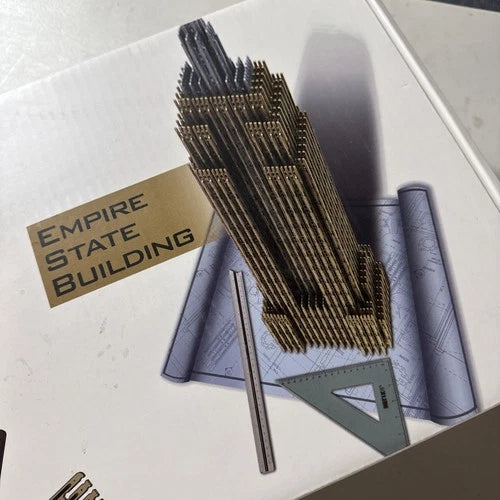 Uberarc Architectual Series Empire State Building Set 1200 Piece Skyscraper