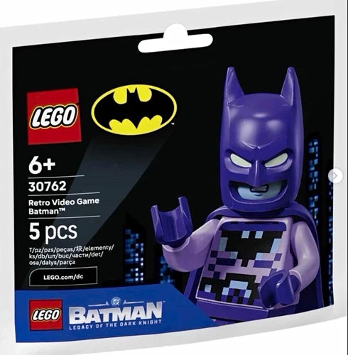 LEGO Retro Video Game Batman Minifigure Polybag 30762 Legacy of the Dark