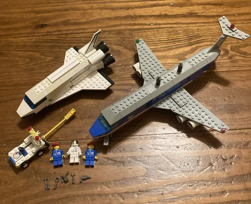 Vintage LEGO Town Set 6544 Shuttle Transcon NASA Space Shuttle Jumbo Jet