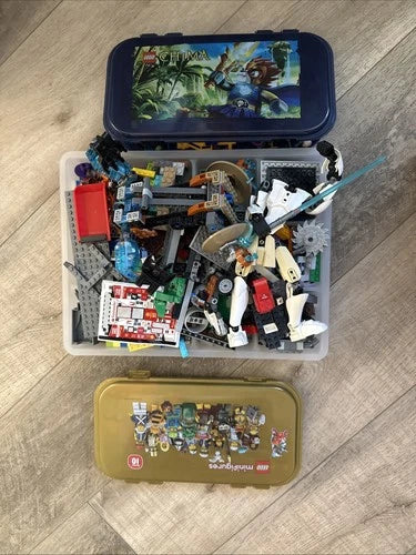 Lego Play Boxes With Figurines