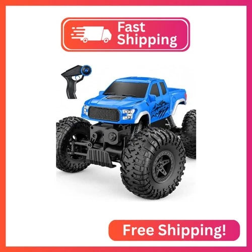 DOUBLE E RC Monster Truck, 10.67 Inch 4WD Off-Road Remote Control Truck
